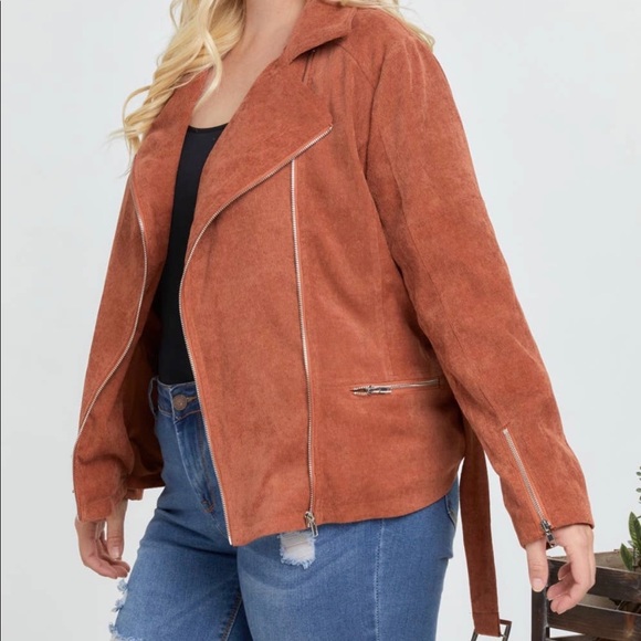 Plus size corduroy jacket - Picture 12 of 16
